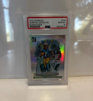 2023 Panini Donruss - Downtown! Quentin Johnston #D-16 (RC)