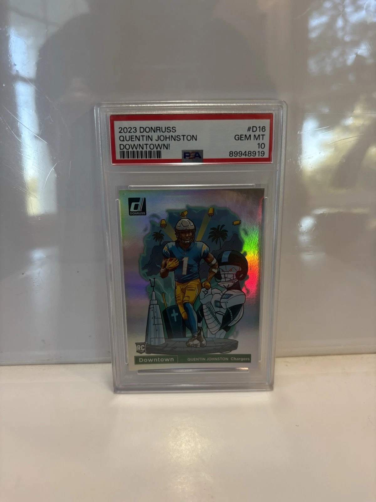 2023 Panini Donruss - Downtown! Quentin Johnston #D-16 (RC)