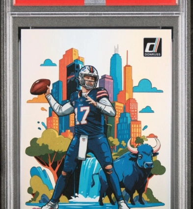 2021 Panini Donruss Josh Allen Downtown #DT2 PSA 9