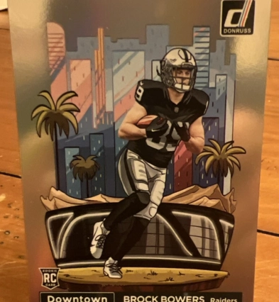 2024 Panini Donruss - Downtown! Brock Bowers #17 (RC)