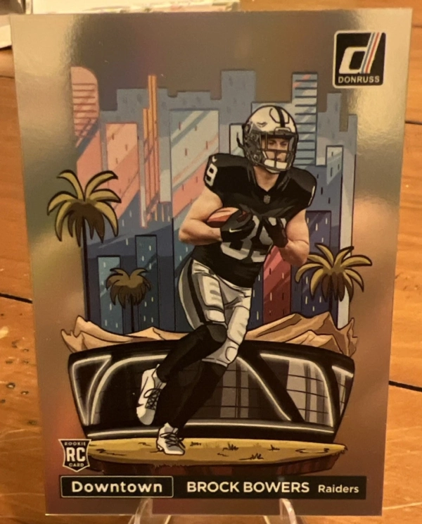 2024 Panini Donruss - Downtown! Brock Bowers #17 (RC)
