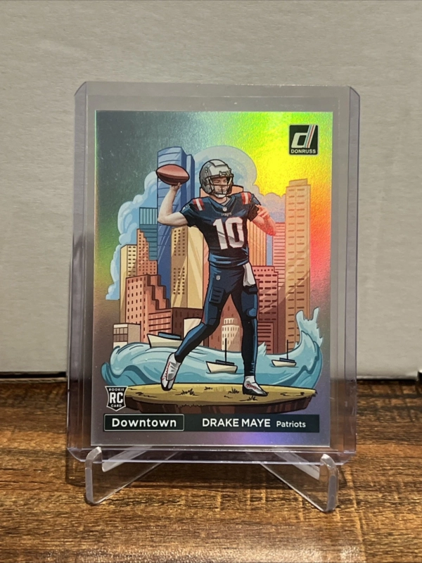 2024 Panini Donruss - Downtown! Drake Maye #13 (RC)
