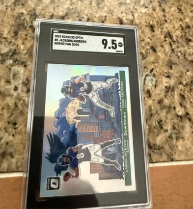 2024 Panini Donruss Optic - Downtown Duos Lamar Jackson, Mark Andrews #8