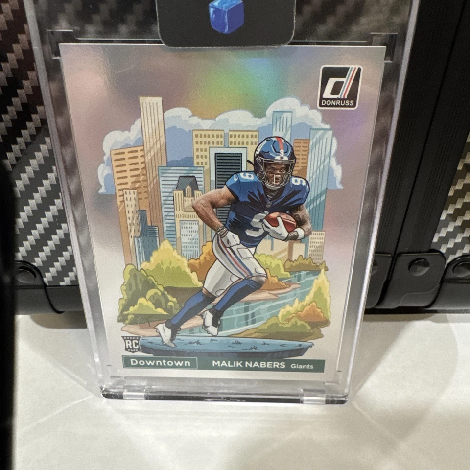 2024 Malik Nabers Panini Donruss - Downtown! #18 (RC)