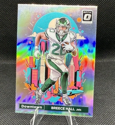 2024 Panini Donruss Optic - Downtown! Breece Hall #22