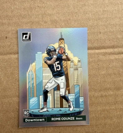 2024 Panini Donruss - Downtown! Rome Odunze #15 (RC)