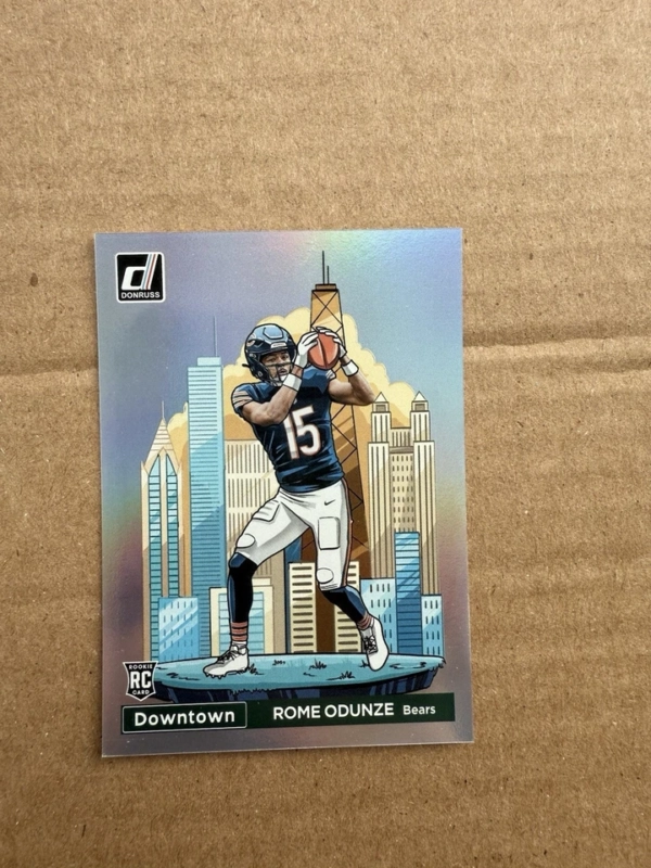 2024 Panini Donruss - Downtown! Rome Odunze #15 (RC)