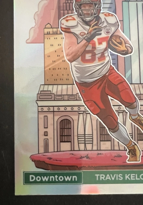 2024 Panini Donruss - Downtown! Travis Kelce #7 - Image 13