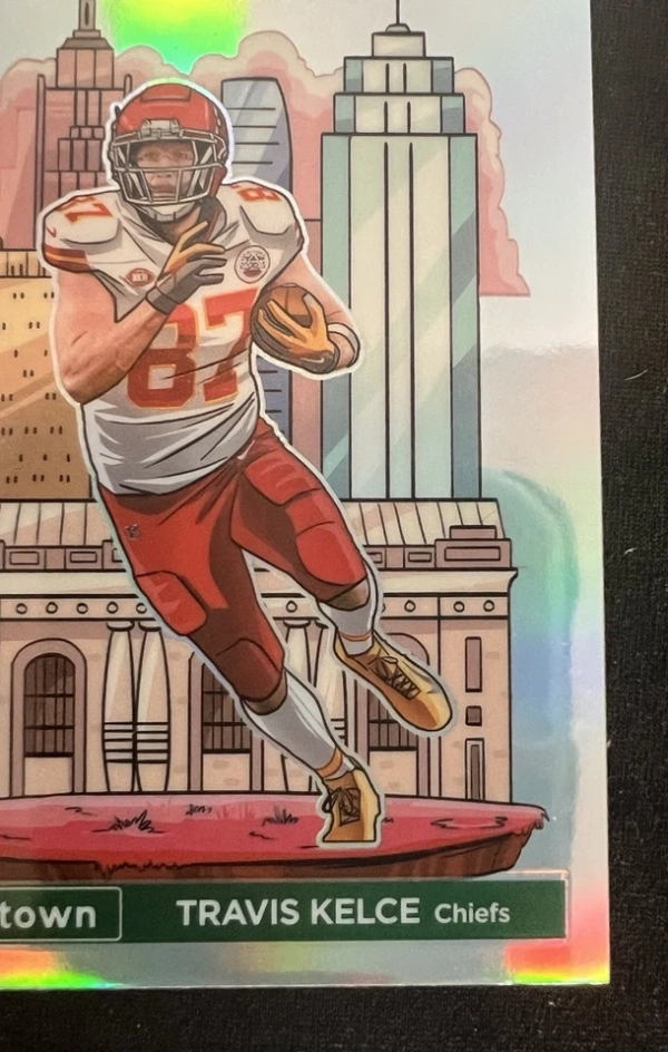 2024 Panini Donruss - Downtown! Travis Kelce #7 - Image 12