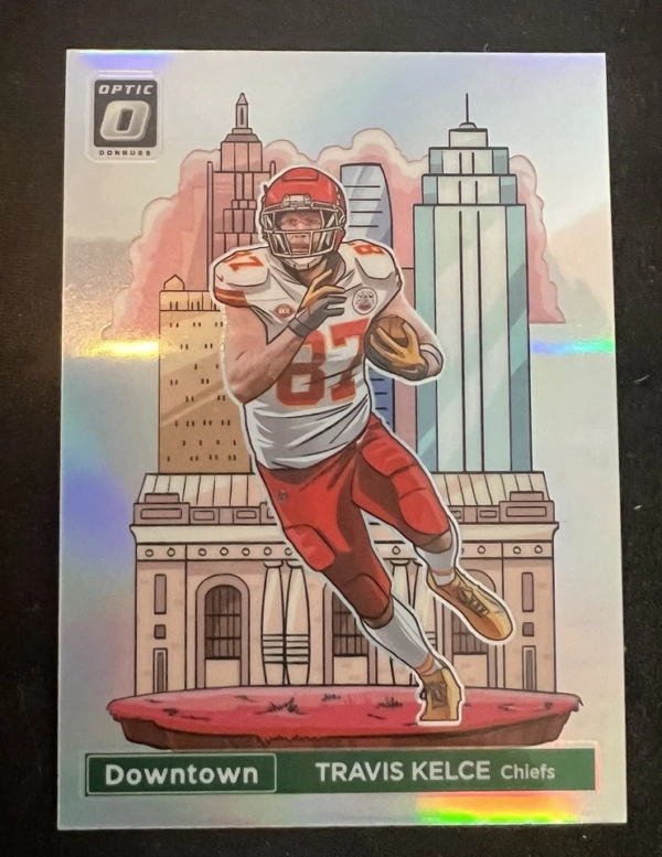 2024 Panini Donruss - Downtown! Travis Kelce #7 - Image 9