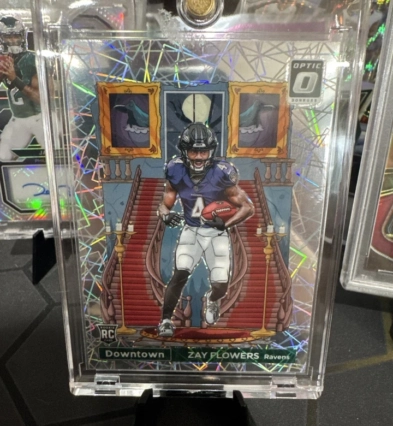 2023 Panini Donruss Optic - Downtown Zay Flowers #D-17 (RC)