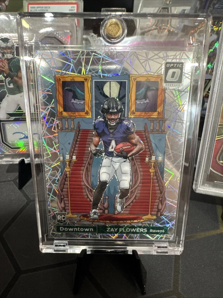 2023 Panini Donruss Optic - Downtown Zay Flowers #D-17 (RC)
