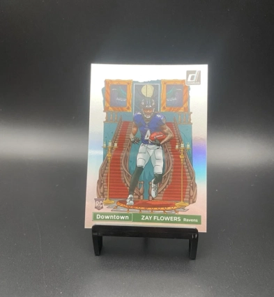 2023 Panini Donruss - Downtown! Zay Flowers #D-17 (RC)