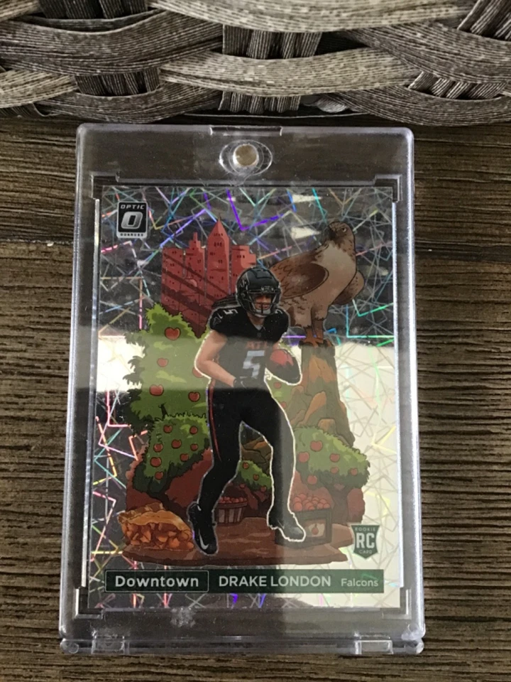 2022 Panini Donruss Optic - Downtown Drake London #DT-26 (RC) - Image 4