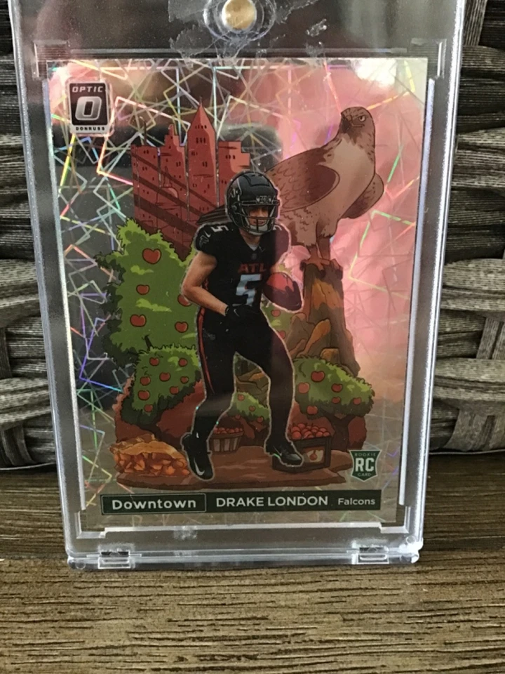 2022 Panini Donruss Optic - Downtown Drake London #DT-26 (RC) - Image 2