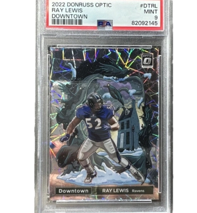 2022 Panini Donruss Optic Downtown Ray Lewis #DT-RL Prizm