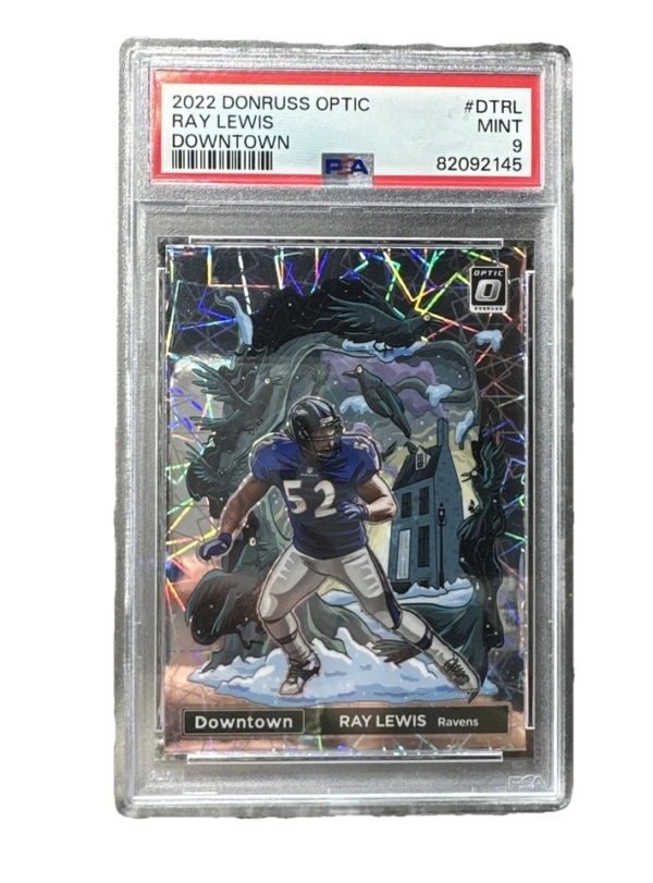 2022 Panini Donruss Optic Downtown Ray Lewis #DT-RL Prizm