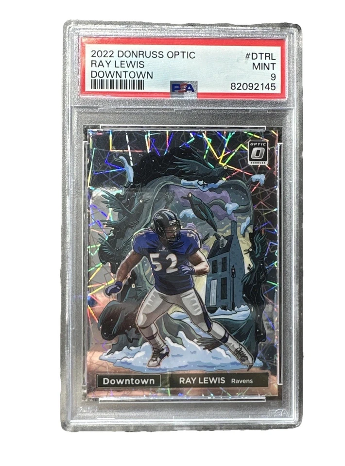2022 Panini Donruss Optic Downtown Ray Lewis #DT-RL Prizm