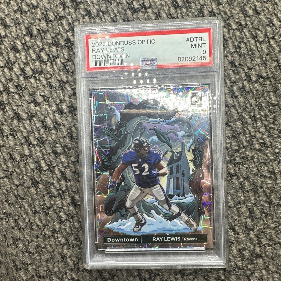 2022 Panini Donruss Optic Downtown Ray Lewis #DT-RL Prizm - Image 2