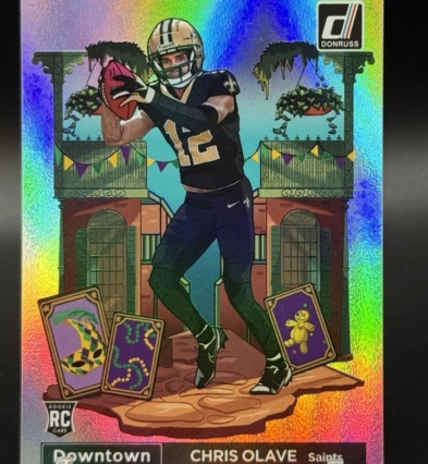 2022 Panini Donruss - Downtown! Chris Olave #DT-CO (RC)