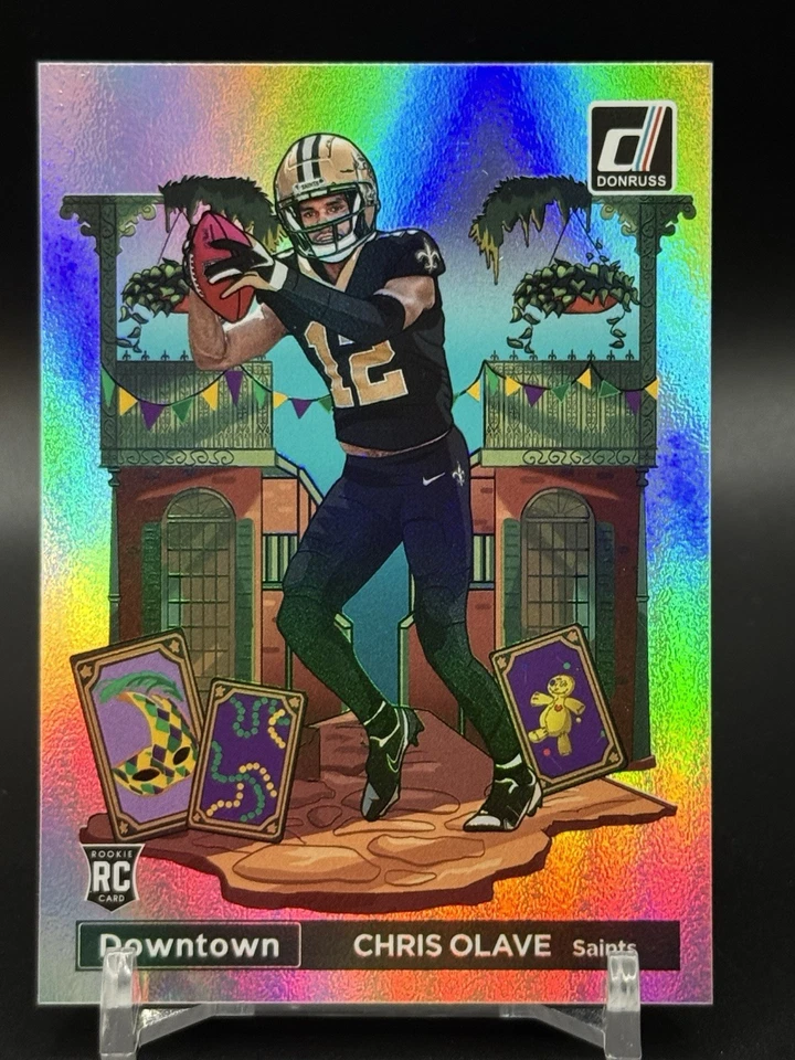 2022 Panini Donruss - Downtown! Chris Olave #DT-CO (RC)