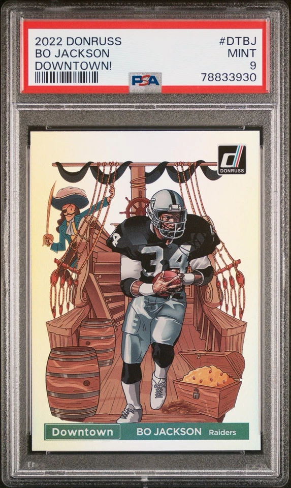 2022 Donruss Downtown Bo Jackson