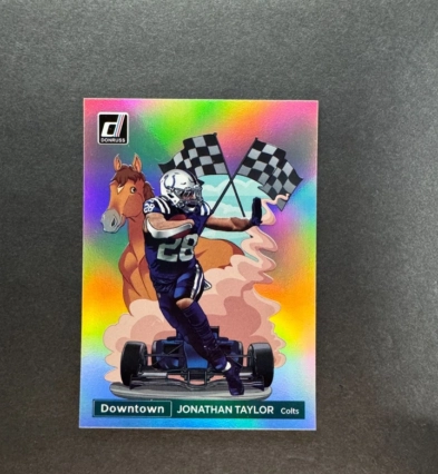 Jonathan Taylor 2022 Panini Donruss Downtown #DT-JT