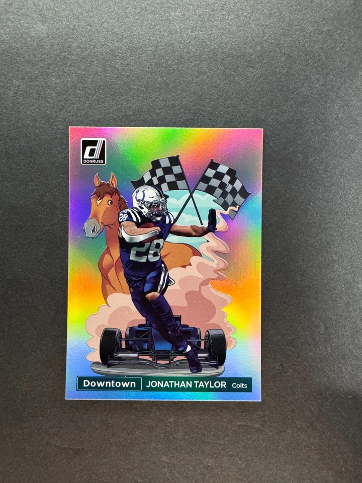 Jonathan Taylor 2022 Panini Donruss Downtown #DT-JT