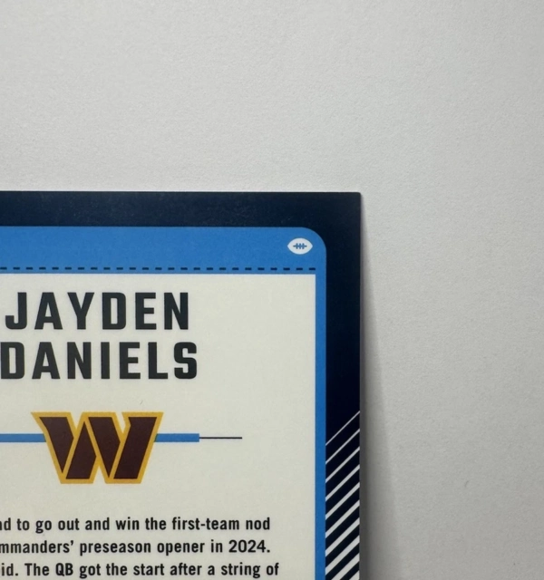 2024 Panini Donruss Optic Rated Rookie Jayden Daniels #248 Wave Prizm /300 - Image 8