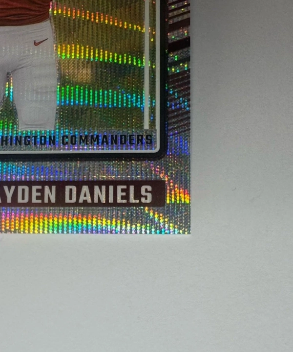 2024 Panini Donruss Optic Rated Rookie Jayden Daniels #248 Wave Prizm /300 - Image 7