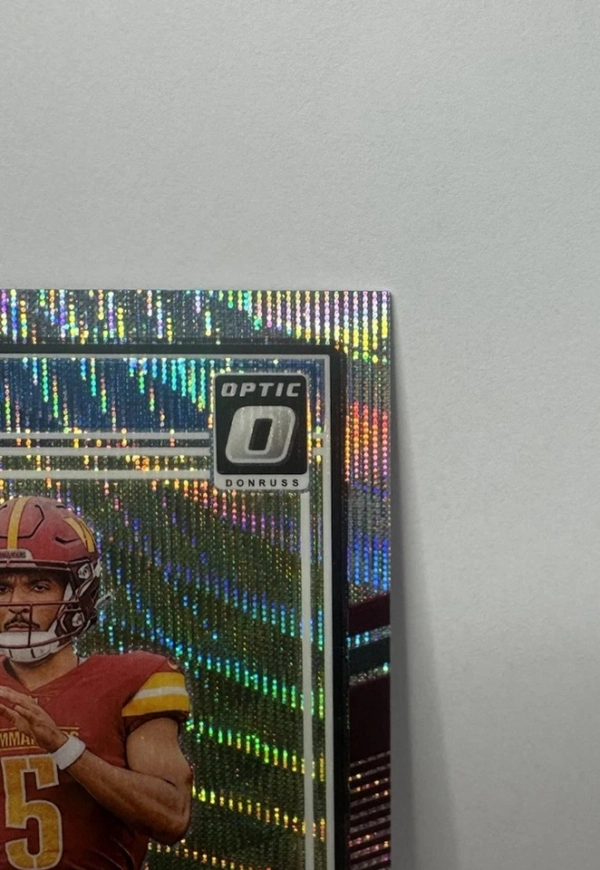 2024 Panini Donruss Optic Rated Rookie Jayden Daniels #248 Wave Prizm /300 - Image 6