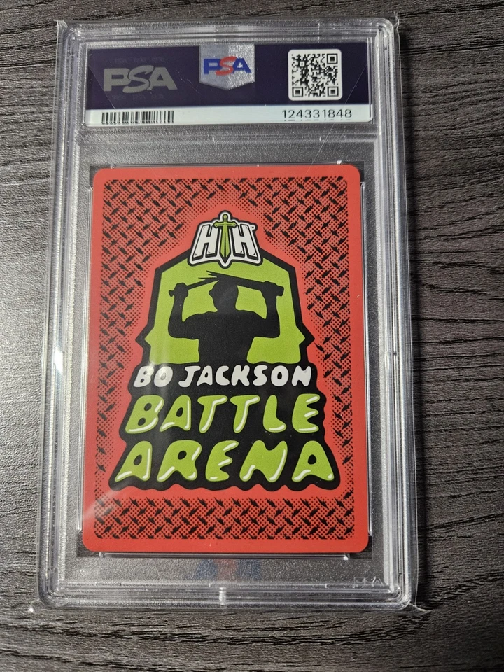 POP 1 2025 Bo Jackson AUTO "BLC" Battle Arena Card – PSA GEM MT 10 - Image 3