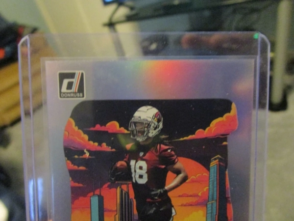 2024 PANINI DONRUSS MARVIN HARRISON JR. DOWNTOWN RC #12 - READ - Image 5