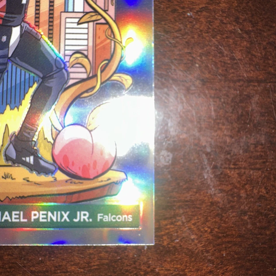 2024 Panini Donruss Optic Michael Penix Jr Downtown RC #14 SSP Case Hit - Image 10