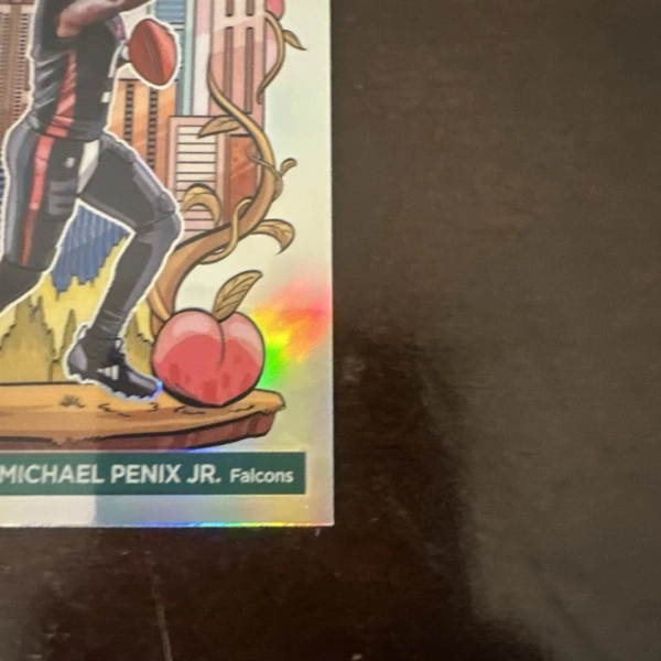 2024 Panini Donruss Optic Michael Penix Jr Downtown RC #14 SSP Case Hit - Image 7