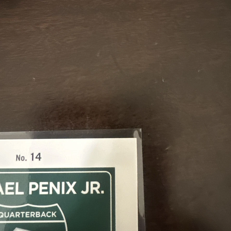2024 Panini Donruss Optic Michael Penix Jr Downtown RC #14 SSP Case Hit - Image 3