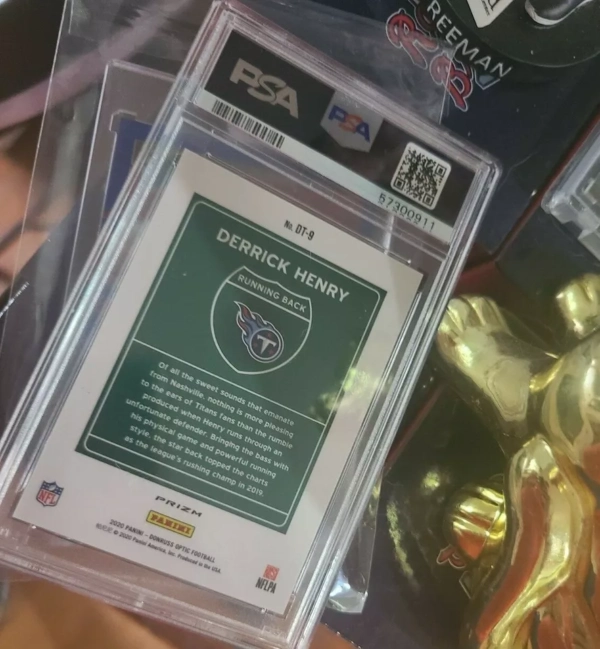 2020 Optic Derrick Henry Downtown PSA 9 1st Graded at PSA. - Image 3