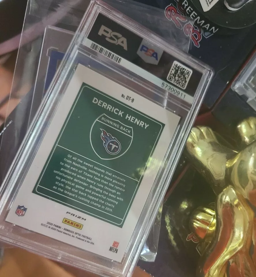 2020 Optic Derrick Henry Downtown PSA 9 1st Graded at PSA. - Image 3