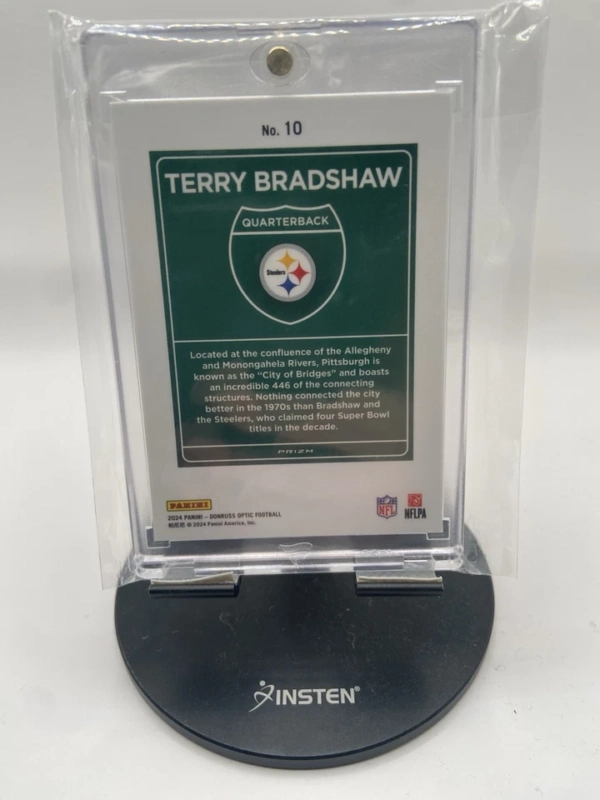 2024 Panini Donruss Optic - Downtown! Terry Bradshaw #10 - Image 2
