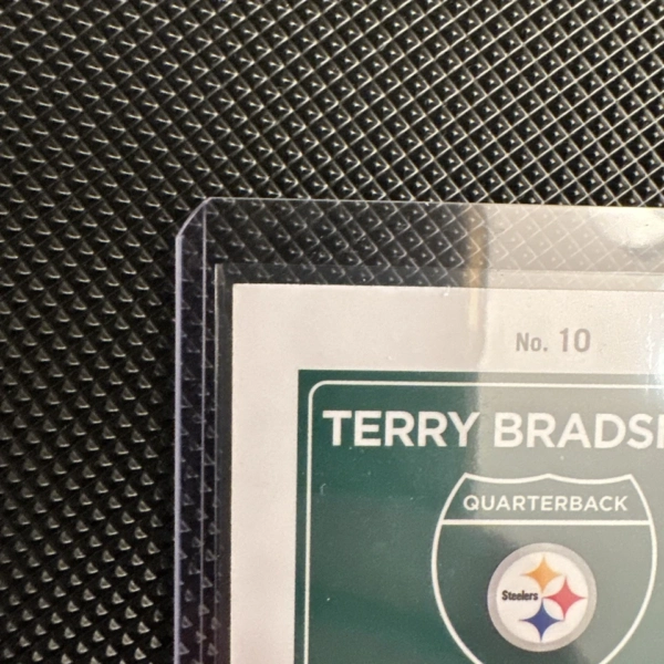 TERRY BRADSHAW 2024 DONRUSS OPTIC DOWNTOWN CASE HIT SSP PITTSBURGH STEELERS - Image 5