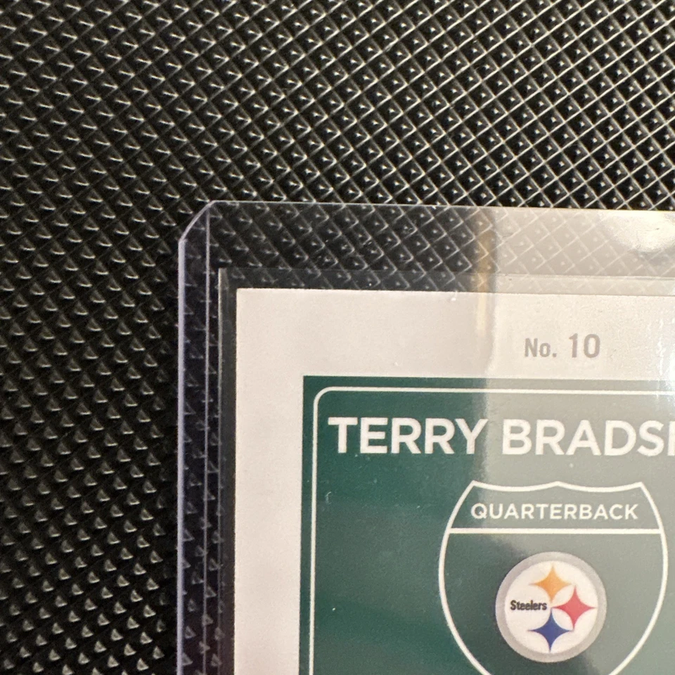TERRY BRADSHAW 2024 DONRUSS OPTIC DOWNTOWN CASE HIT SSP PITTSBURGH STEELERS - Image 5