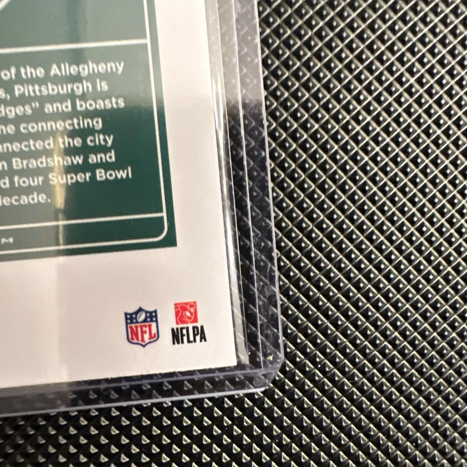TERRY BRADSHAW 2024 DONRUSS OPTIC DOWNTOWN CASE HIT SSP PITTSBURGH STEELERS - Image 3