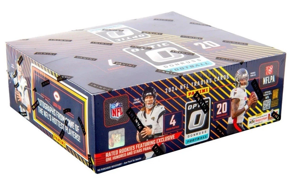 2024 Panini Donruss OPTIC Football NFL 20 PACK BOX - IN HAND DOWNTOWN UPTOWN - Image 4
