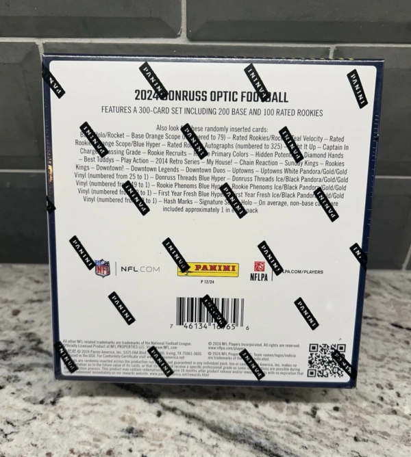 2024 Panini Donruss Optic Football Factory Sealed Mega Box Downtown Lot x10 NEW - Image 2