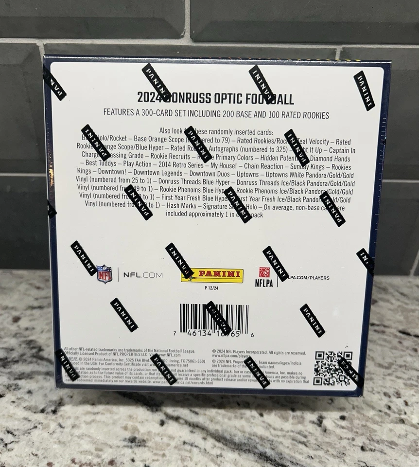 2024 Panini Donruss Optic Football Factory Sealed Mega Box Downtown Lot x20 NEW - Image 2