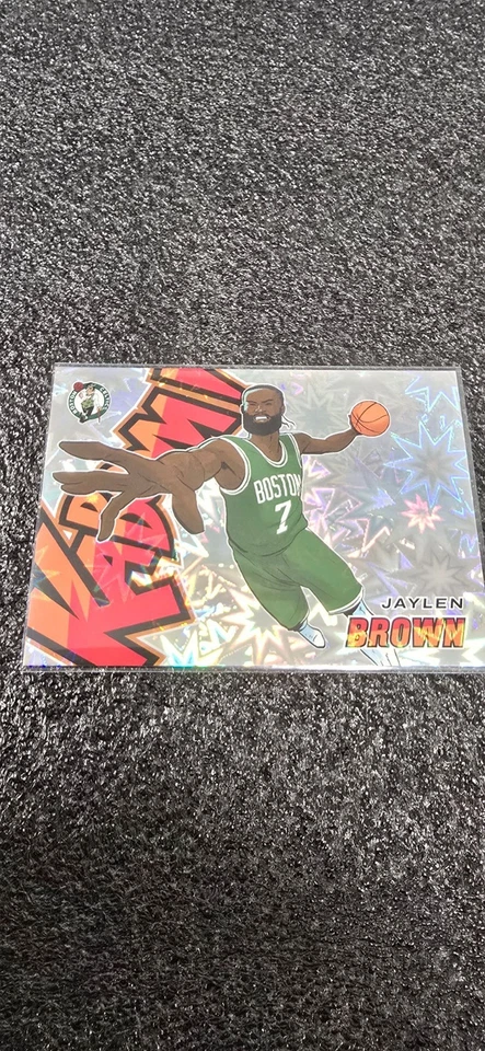 2024-25 Panini Revolution Boston Celtics Jaylen Brown Horizontal KABOOM! #6 SSP
