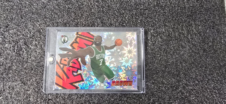2024-25 Panini Revolution Boston Celtics Jaylen Brown Horizontal KABOOM! #6 SSP - Image 2