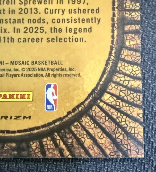Stephen Curry 2024-25 Panini Mosaic Basketball Micro Mosaic SSP Case Hit Rare - Image 4