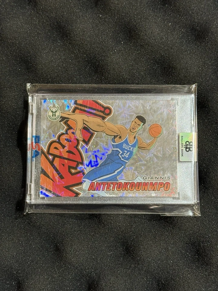 GIANNIS ANTETOKOUNMPO 2024-25 Panini Revolution Horizontal Kaboom! SSP #8 Bucks