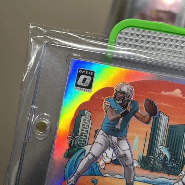 2024 Donruss Optic  Downtown Tua Tagovailoa Tyreek Hill Dolphins Dual DT Clean - Image 8